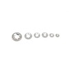 cSeao 150pcs 304 Stainless Steel Starlock Internal Tooth Push On