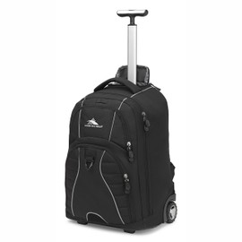 High Sierra High Sierra Freewheel Wheeled Laptop Backpack, Black, One Size