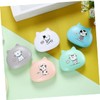 Gadpiparty Ear Wired Earbuds with Microphone Control Adorable Design for