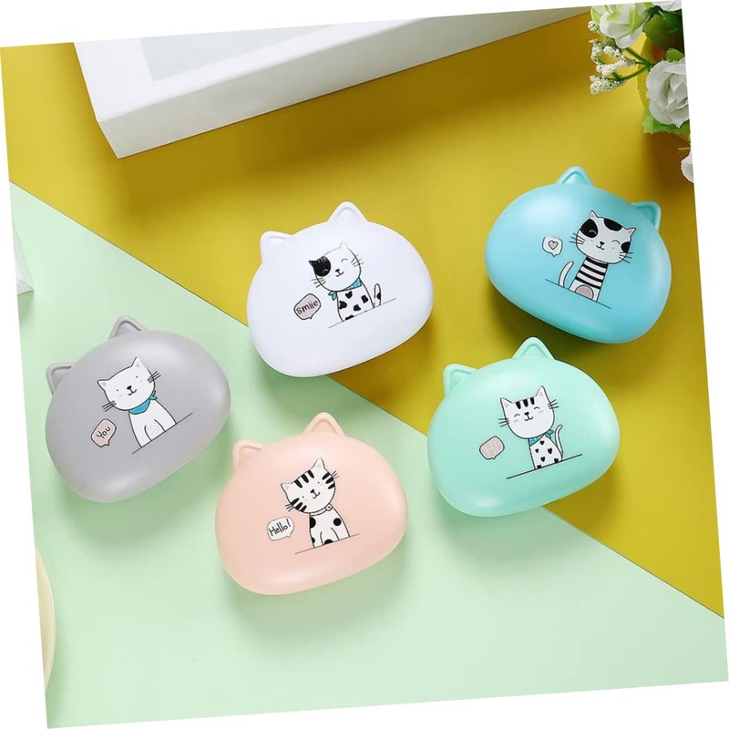 Gadpiparty Ear Wired Earbuds with Microphone Control Adorable Design for