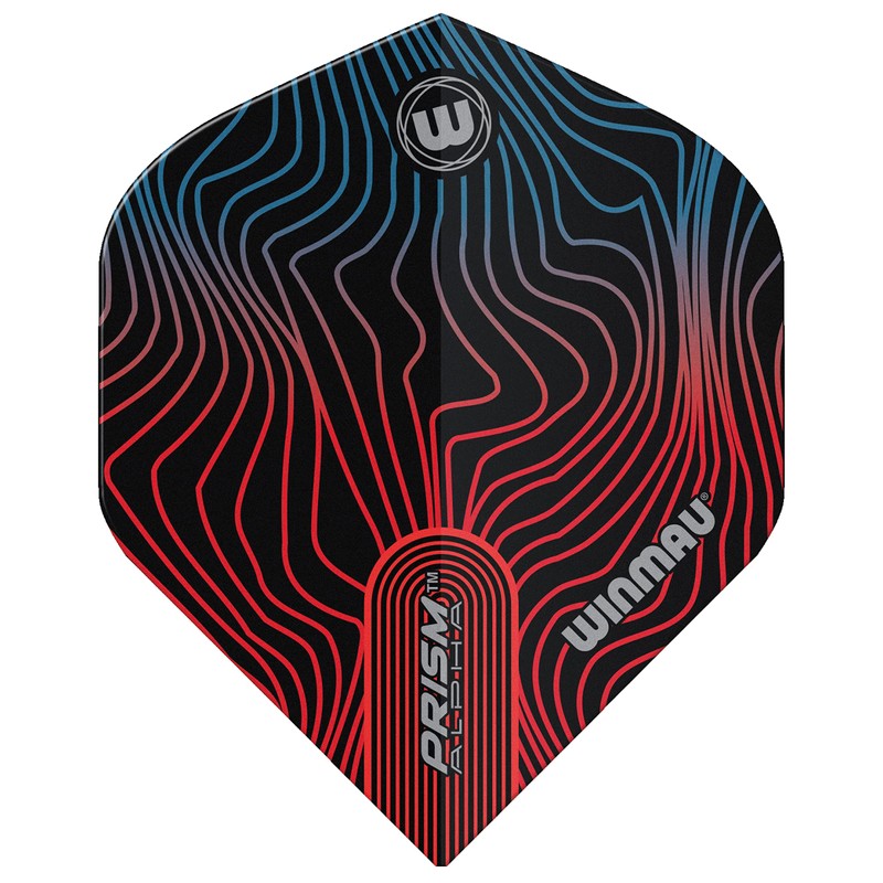 WINMAU Prism Alpha Solar Dart Flight Pack - 3 set