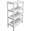 Anthology Spa Asta 4-Tier Free Standing Rectangular Bathroom Storage Shelf