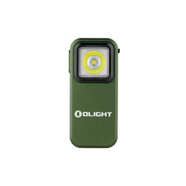 OLIGHT Oclip Right Angle Bike Flashlight 300LM White and Red Light (Green)
