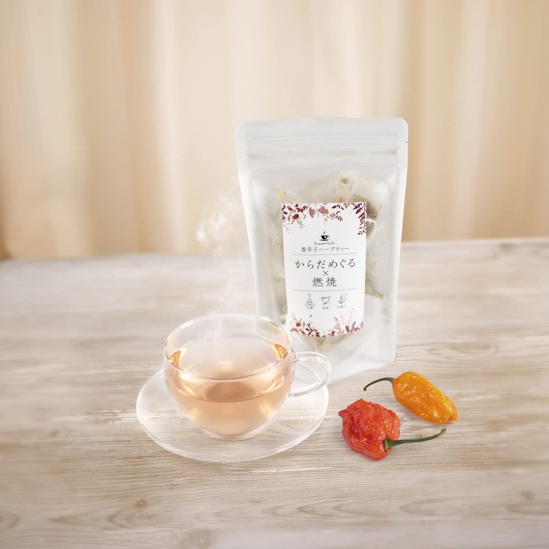 わざあり ハーブティー 冷え対策 温活 代謝促進 国産ハーブ使用 飲みやすい 香辛子入り 無添加