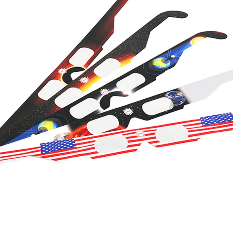 12 Pcs Solar Eclipse Glasses Direct Sun Viewing Eye Safety