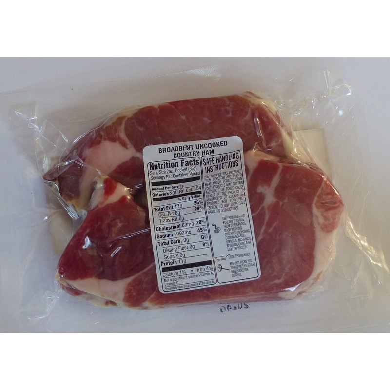 Julia's Pantry Smoked Country Ham Biscuit Slices 1.5 lbs and