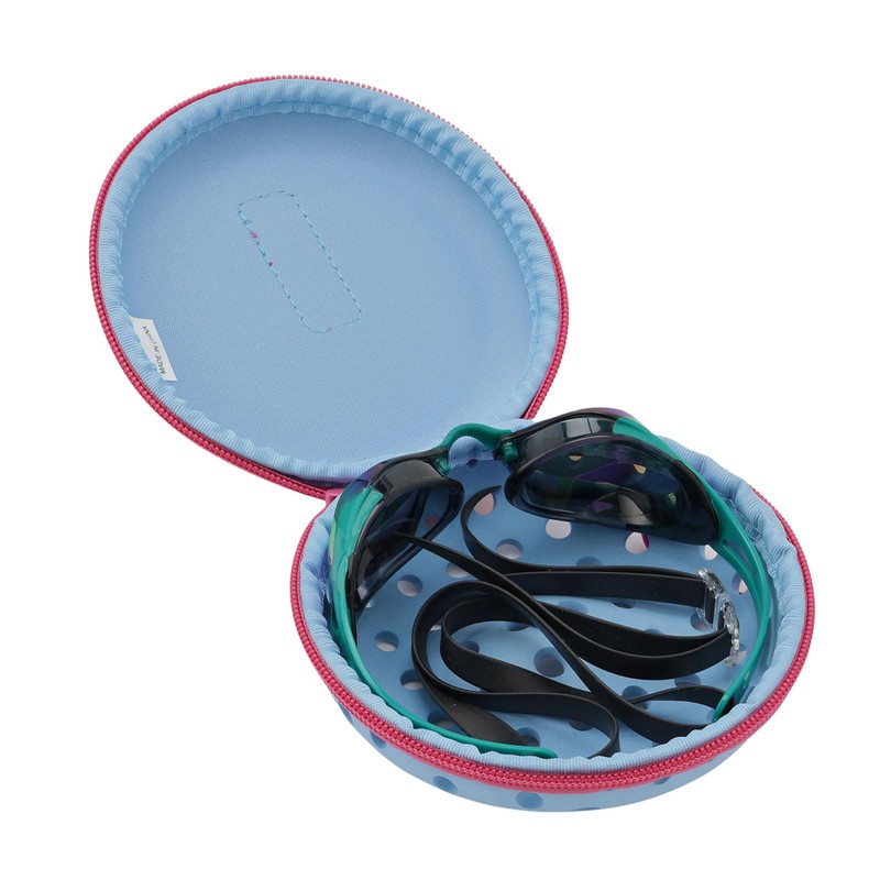 VIEW Swimming Goggle Case with Carabiner, Swimming Goggle Protection, Breathable