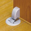 Shimizu SH-TMG40G Smart Door Catcher, Magnetic Door Stop, Silver Gray,