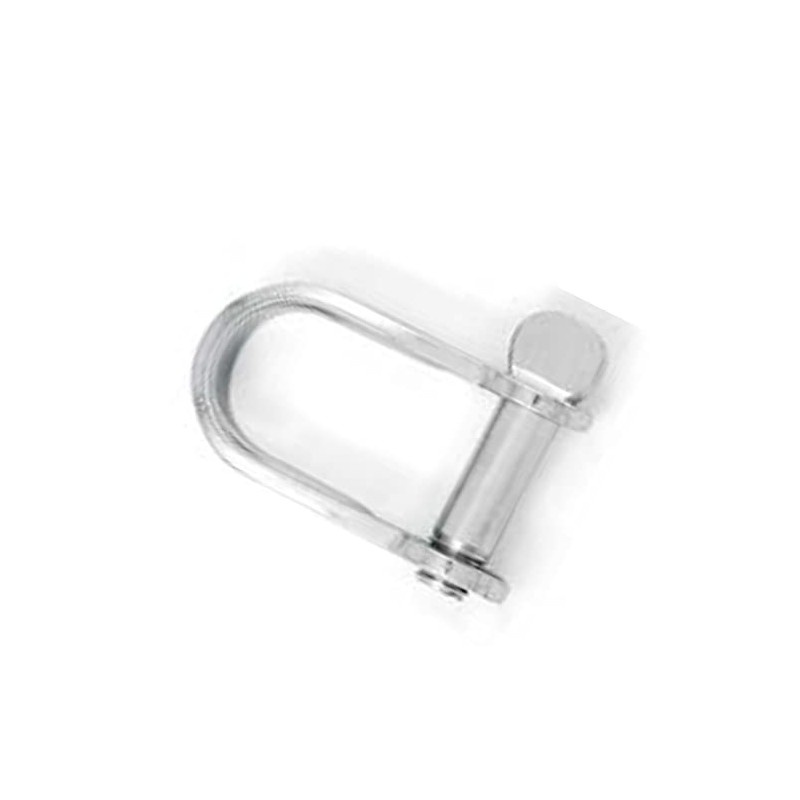 6mm Flat Shackles Stainless Steel A4-Marine Grade (316) - for