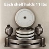 Shower Caddy Corner,Suction Cup Shower Caddy with Hooks,No Drilling Rustproof