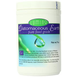 Lumino Home Diatomaceous Earth Fresh Water, Food Grade Pure, 9 Ounce