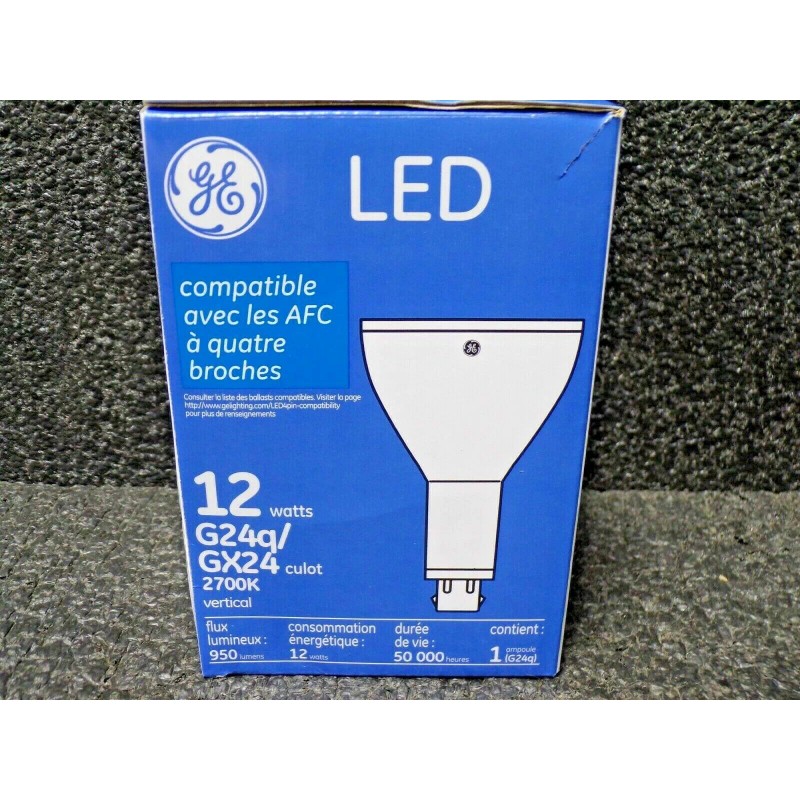 GE (CASE OF 6) GE Lighting LED12G24q-V/82