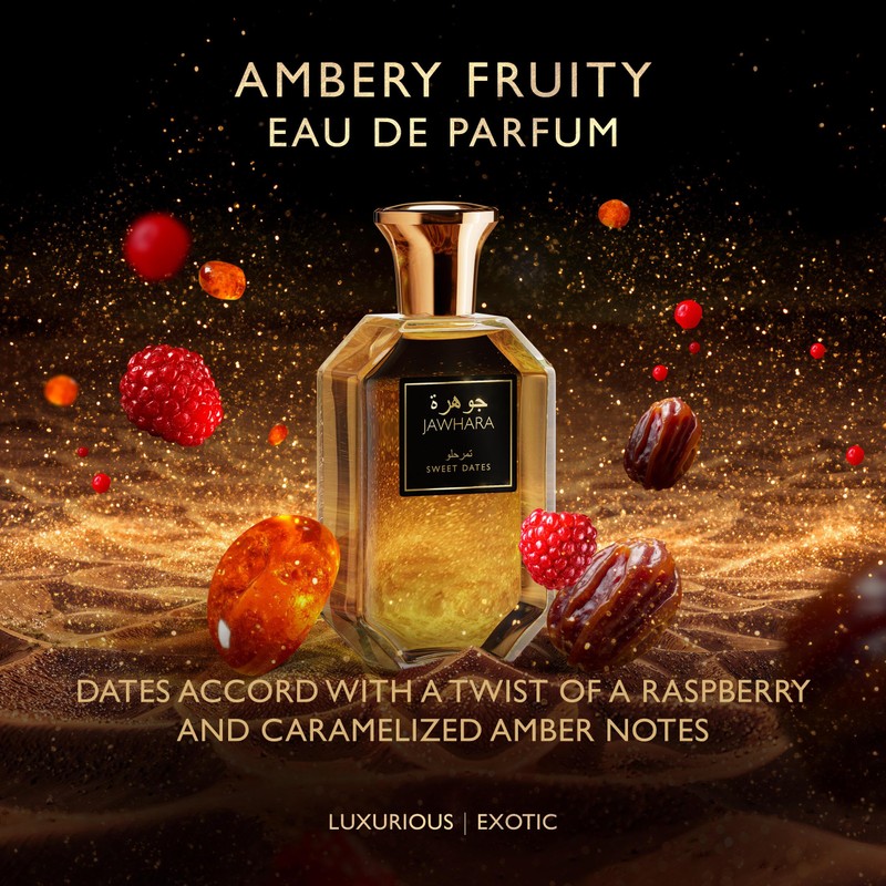 Jawhara Sweet Dates | Ambery Fruity Eau de Parfum 3.3