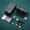 EIGSHOW Makeup Brushes 18pcs Professional Makeup Brush Travel Set with