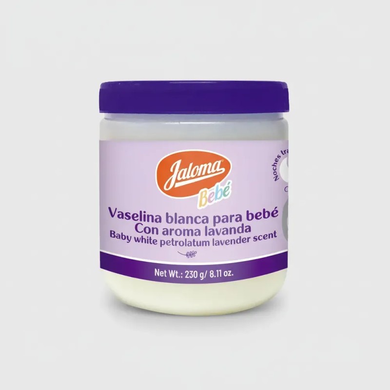 Vaselina Para Bebé Jaloma Con Aroma Lavanda 230gr