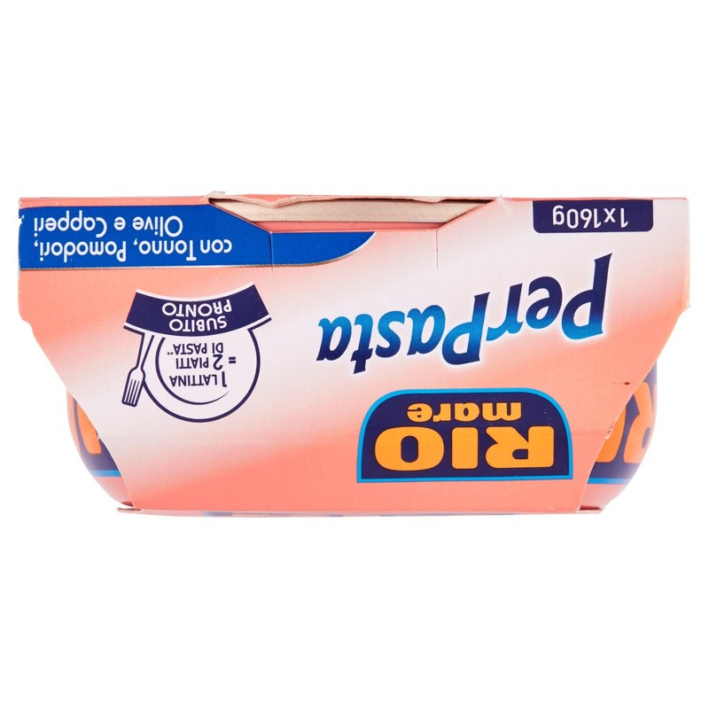 Rio Mare Condimento per Pasta Puttanesca con Tonno, 160g