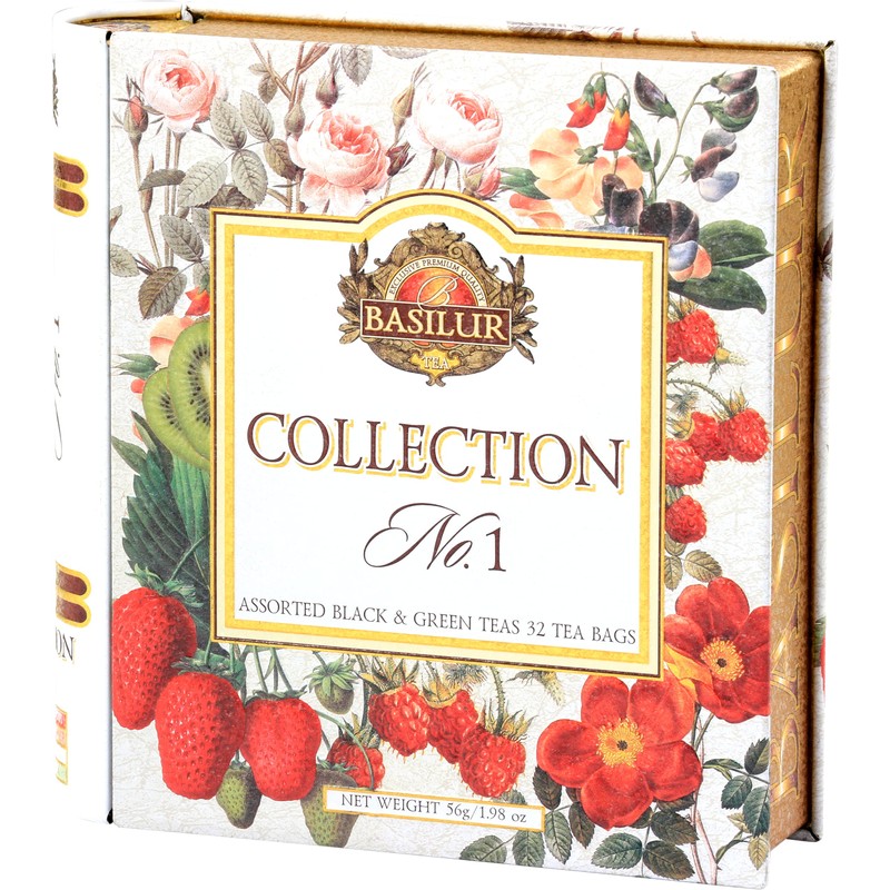 BASILUR Tea Collection No. 1, 4 Types x 8 Bags