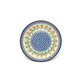 Polish Pottery Plate - Salad/Dessert (7 3/4") - Maraschino