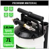 SWANLAKE 7 Liter Pneumatic/Manual Fluid Extractor Pump, Oil Changer Vacuum