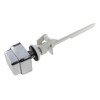 Meuey Lyot Push-Button Toilet Flush Kit Side Mount Toilet Flush