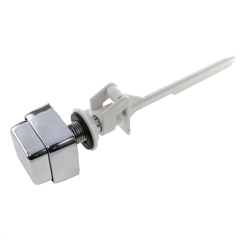 Meuey Lyot Push-Button Toilet Flush Kit Side Mount Toilet Flush