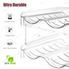 YENXIKU Wine Rack for Countertop, Fridge, Inside Cabinet, 3 Tier