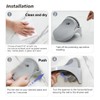 GH Upgraded Robust Grip Shower Foot Rest for Shaving Leg-Gray