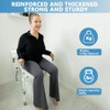 WeHwupe Raised Toilet Seat with Handles for Elderly - Toilet