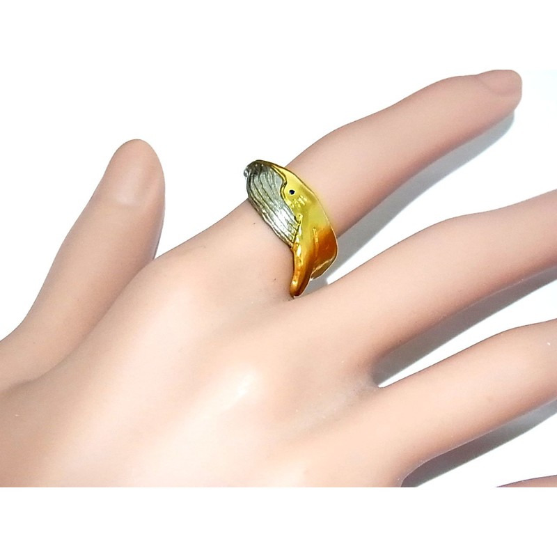 Parnart Poc Ring, Whale, Whale, One Size Fits Most, Accessory,