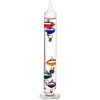 Lily's Home Galileo 14 inch Glass Thermometer with 5 Multi
