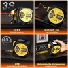 FNITAER Laser Rangefinder 50 m, 2-in-1 with 5 m Steel
