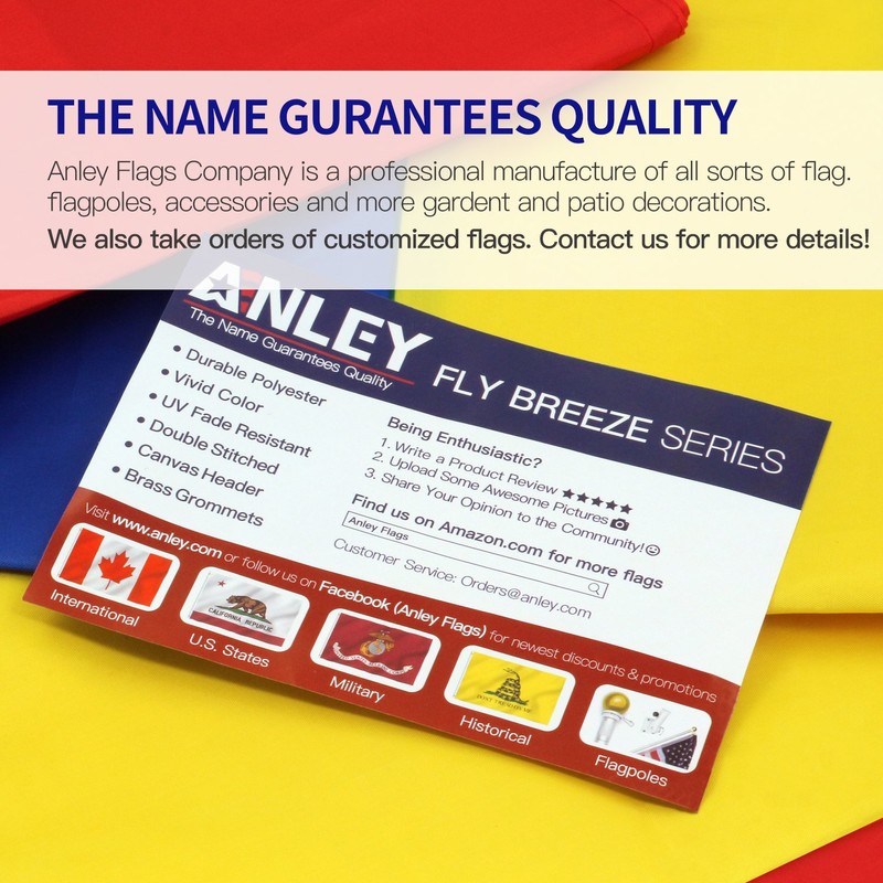 Anley Fly Breeze 3x5 Foot Morocco Flag - Vivid Color