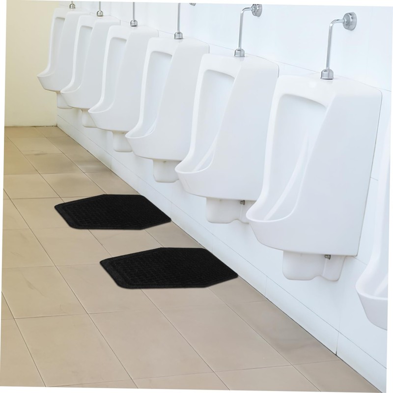 Operitacx Men Bathroom Urinal Mat Absorbent Nonskid Urinal Floor Mat