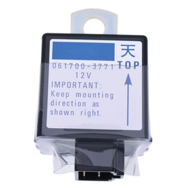 RONGPAS 12V Relay 061700-3770 061700-3771 061700-3760 T0070-31410 Compatible with Kubota Relay Stop Solenoid B1550E B1750D BX1800D BX1850D BX1860 BX1870 F1900 G18 G2160 G23 L2900DT L3010DT