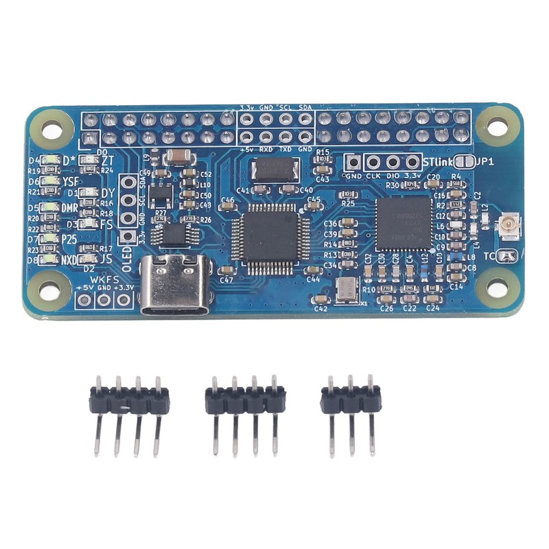 MMDVM Simplex Hotspot Main Board with Pin Header Supports for