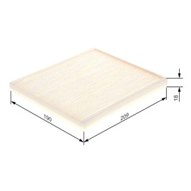 Bosch M2084 - Cabin Filter Standard