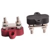 Alisaouse 2PCS Battery Power Distribution Terminal Block 48V DC A0408A0032