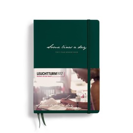 LEUCHTTURM1917 LEUCHTTURM1917 370346 Some lines a day, 5-Jahres-Buch Medium (A5), Forest Green