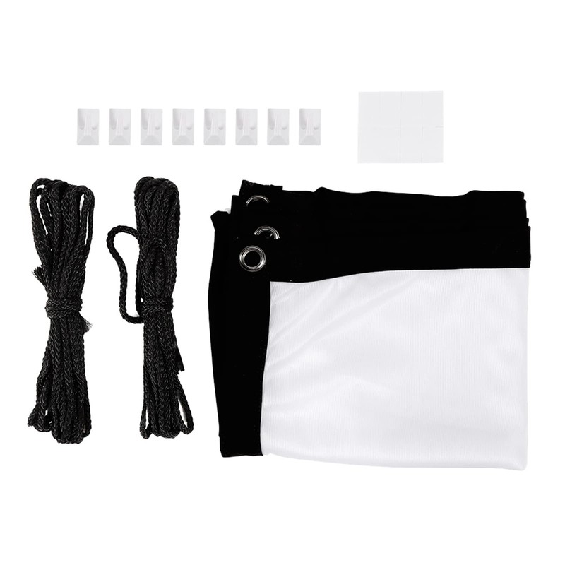40 Inch Projection Screen Foldable Projector 50 60 in Backyard