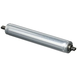Okura Transportation Machine Steel Roller KR Type (φ25.4×t1.2mm) 150mm with Shaft KR150N-A