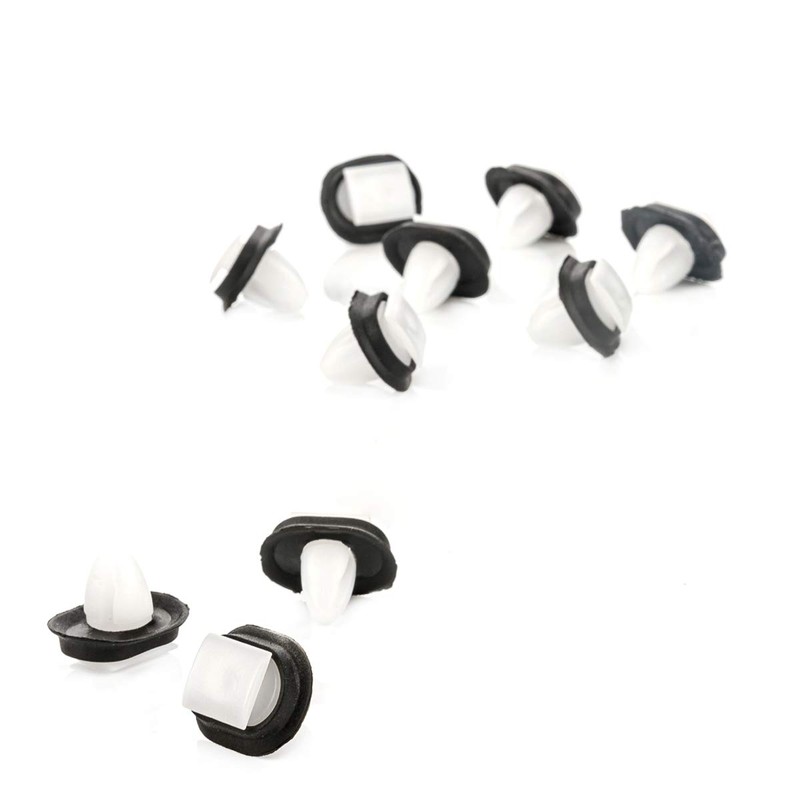 LST 10 x side protection strips, decorative strips, mounting clips,
