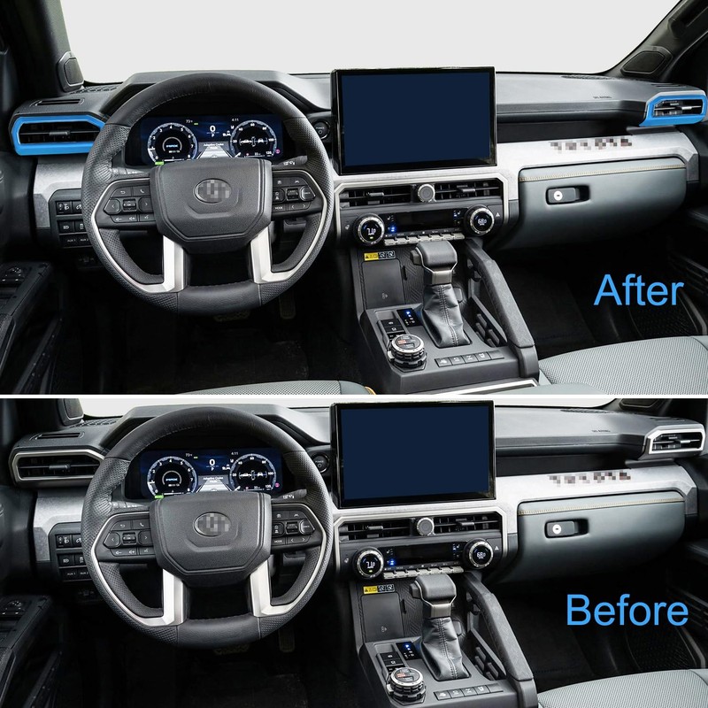 for Toyota Tacoma 2024 2025 ABS Air Vent Cover Interior