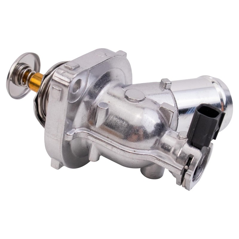 TRQ Thermostat with Housing Assembly Compatible with 2017-2021 Honda Civic