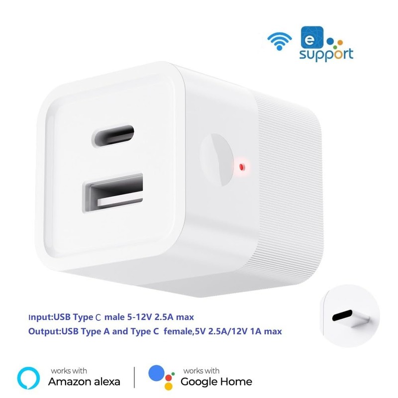 MHCOZY eWelink app Micro WiFi USB Type C Adaptor, Smart