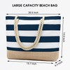 oscaurt Large Beach Bag for Women Waterproof Beach Tote Bag