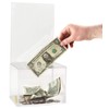 MCB - Medium Acrylic Donation Box - Ballot Box -