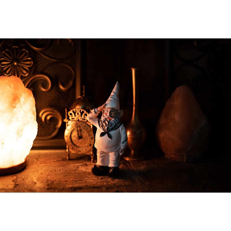 Zeckos 8-Inch Tall United States Navy Garden Gnome Statue, an