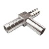 JENSWILL 3/4" Stainless Steel Hose Barb Fitting Tee 3 way
