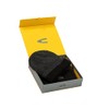 camel active Men's Gift Box with Hat and Scarf, Asphalt