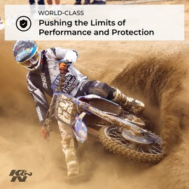 K&N Engine Air Filter: High Performance, Powersport Air Filter: Compatible with 2021 KAWASAKI KX250; 2021 KAWASAKI KX250X; 2019-2021 KAWASAKI KX450; 2021 KAWASAKI KX450X, KA-4519XD